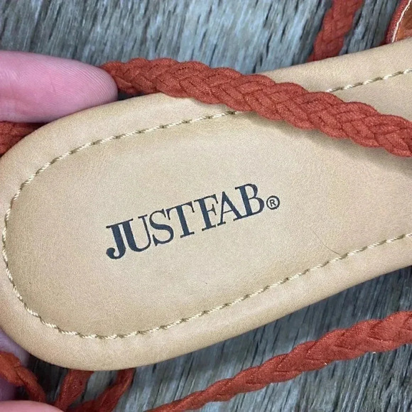 Womens JustFab Olympia Strappy Sandals - 8.5 - Picture 5 of 5